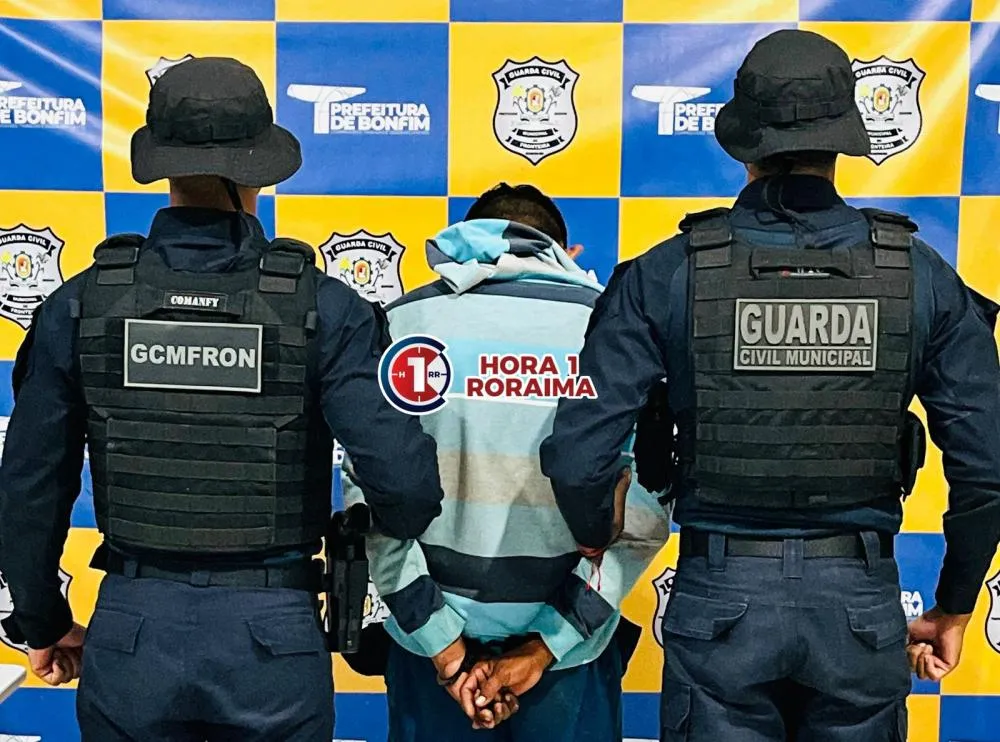 Homem é preso durante patrulhamento no bairro Getúlio Vargas