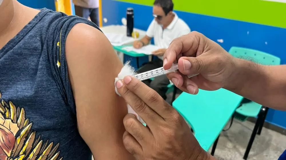 Sesau alerta para importância da vacinação contra o sarampo