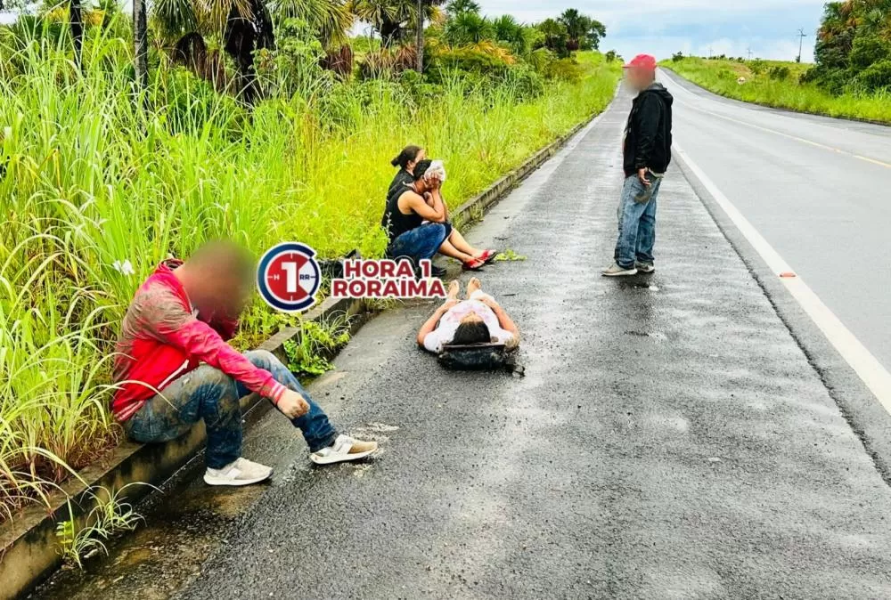 Acidente na BR401 Deixa Cinco Feridos com Escoriações  