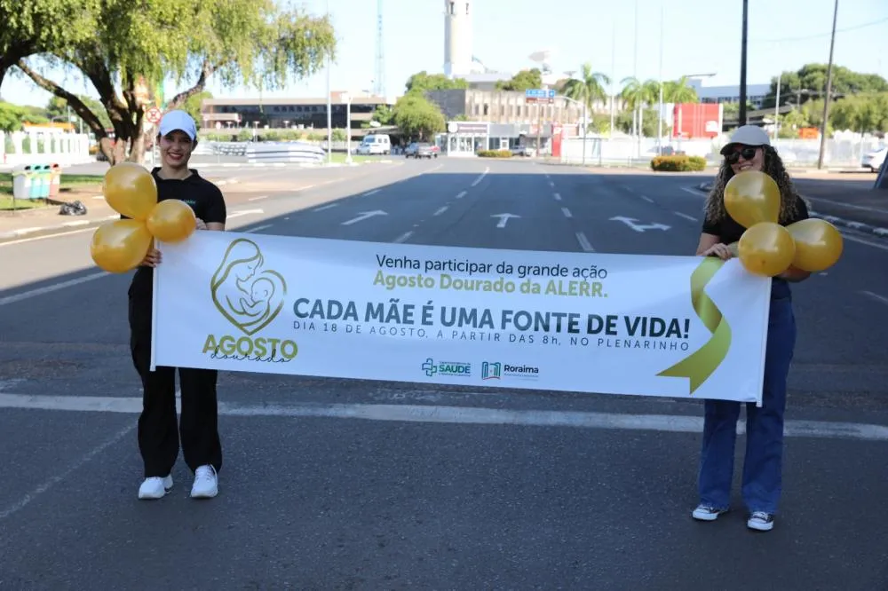 ALERR inicia blitz para divulgar campanha de incentivo ao aleitamento materno