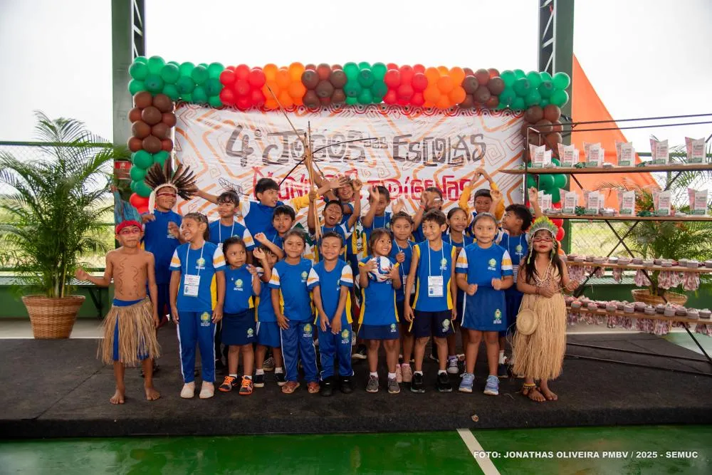 Jogos das Escolas Municipais Indígenas reúnem mais de 500 alunos no Truaru da Cabeceira