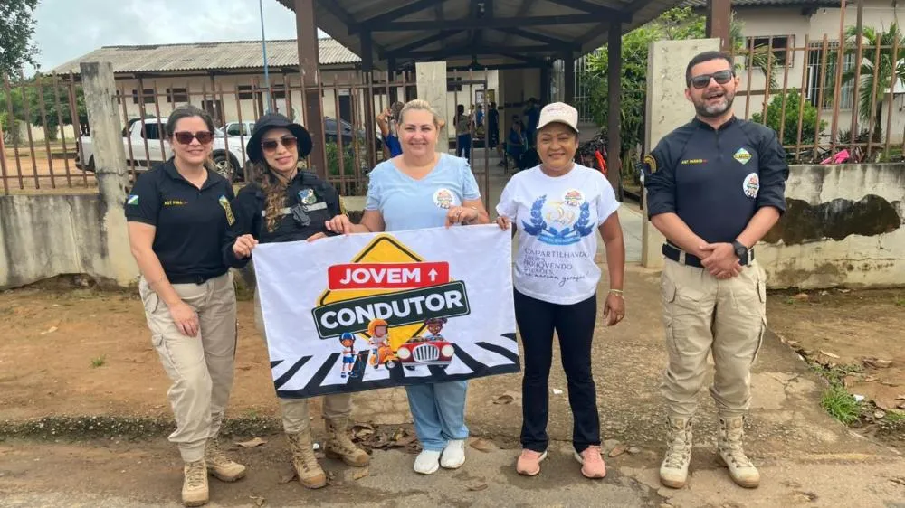 Detran-RR apoia corrida de rua escolar em Mucajaí e reforça ações de segurança viária