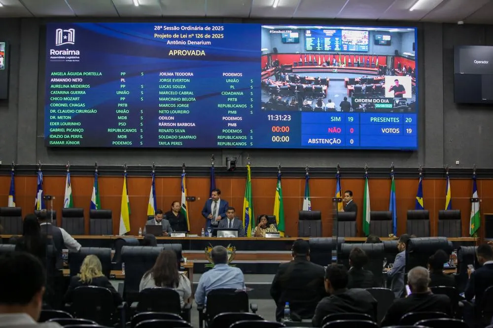 Com participação popular, Assembleia Legislativa de Roraima aprova LDO 2026
