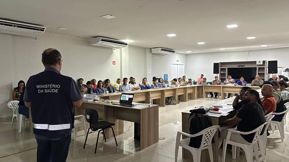 Sesau realiza treinamento para fortalecer ações de controle vetorial