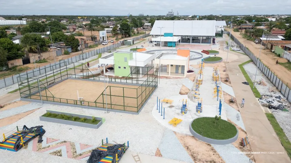Com estrutura moderna e acessível, Praça do Pedra Pintada vai garantir qualidade de vida para moradores da região