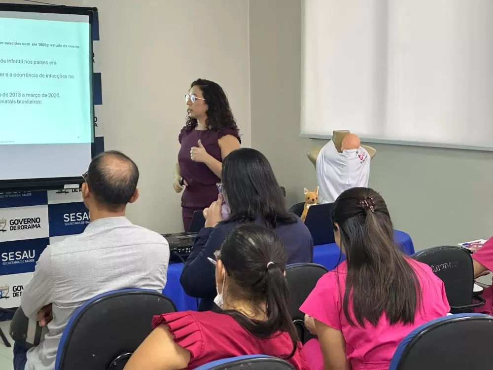 Maternidade realiza palestras sobre o método canguru