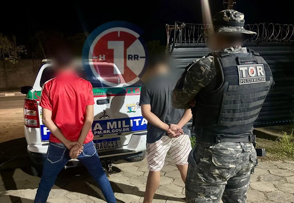 TOR flagra dois jovens venezuelanos com drogas no Tancredo Neves