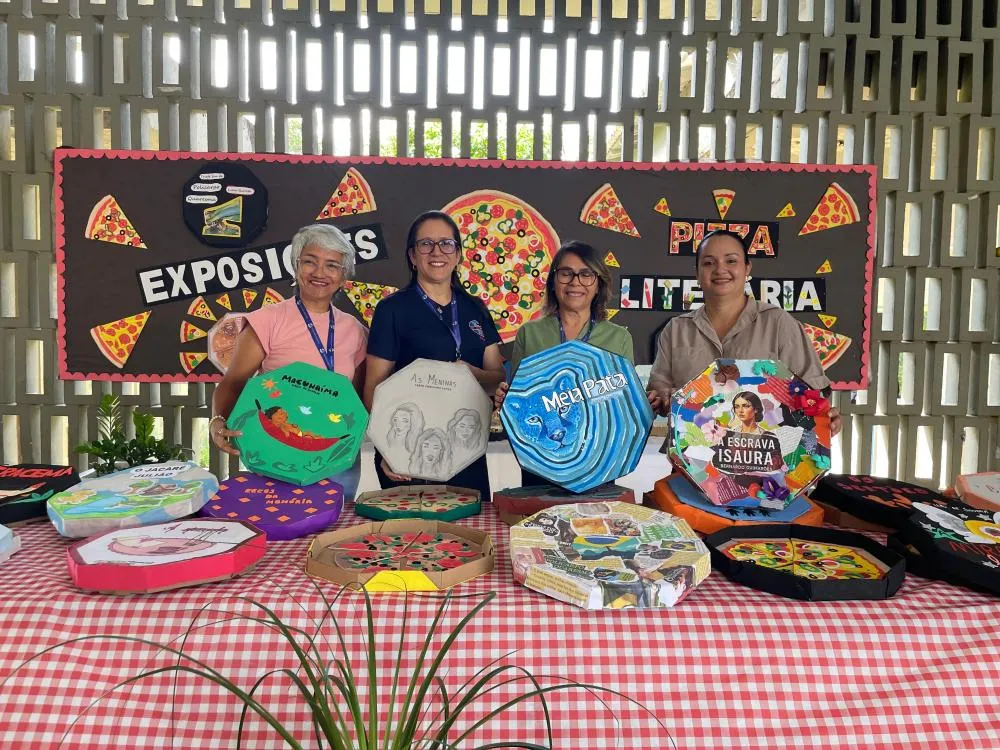 Alunos lançam obras literárias em Mostra Literária na Escola Estadual Gonçalves Dias
