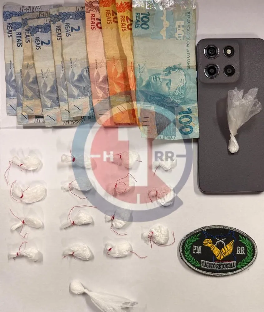 Homem é Preso em Flagrante pelo Tático Setorial no Bairro Pintolândia com Entorpecentes