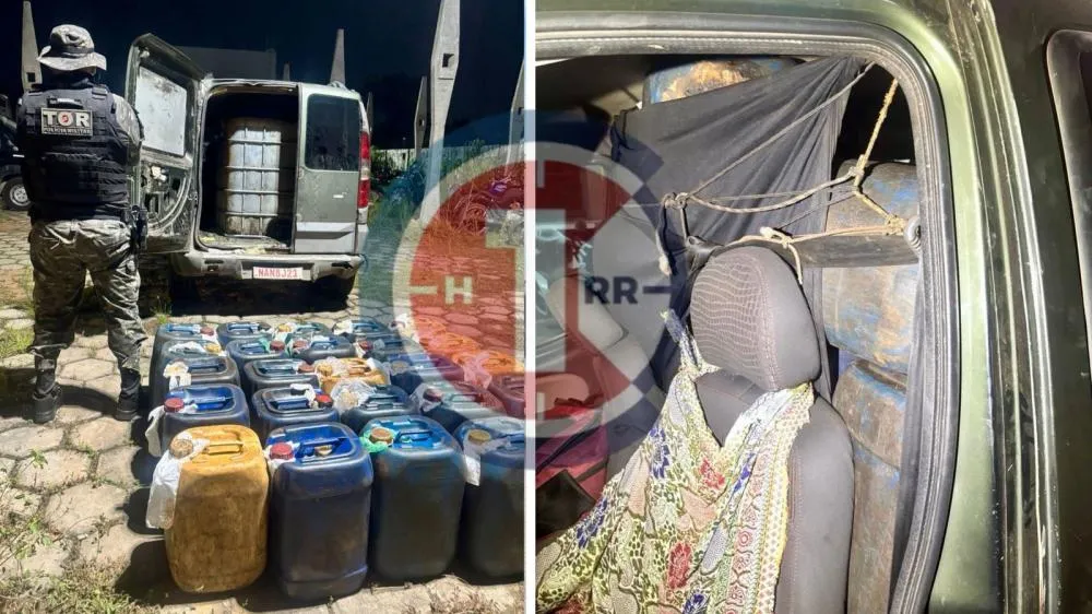 TOR Prende Homem por Transporte Ilegal de Combustível em Veículo Adaptado