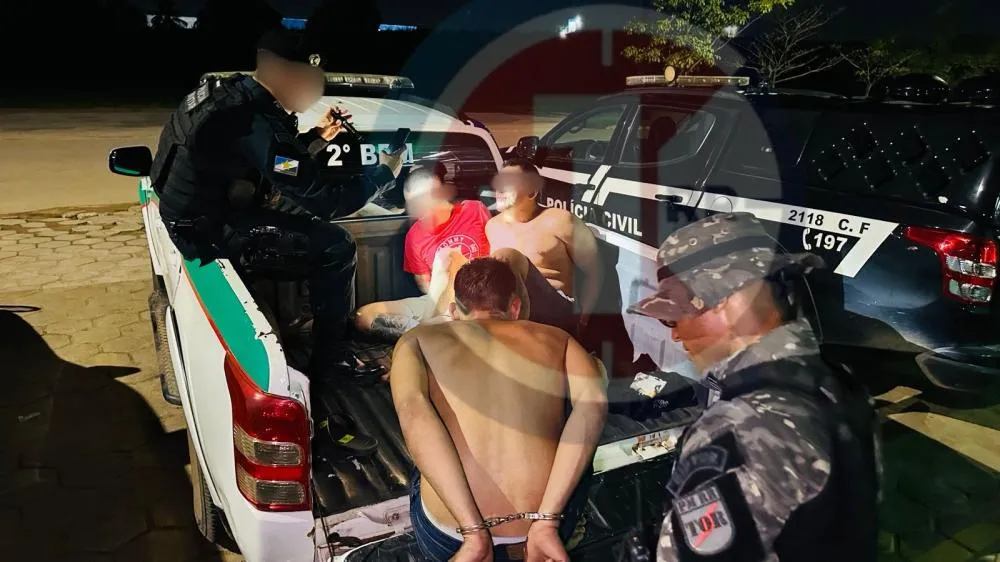 Trio é Preso Após Cometer Assaltos Durante “Saidinha” de Dia das Crianças