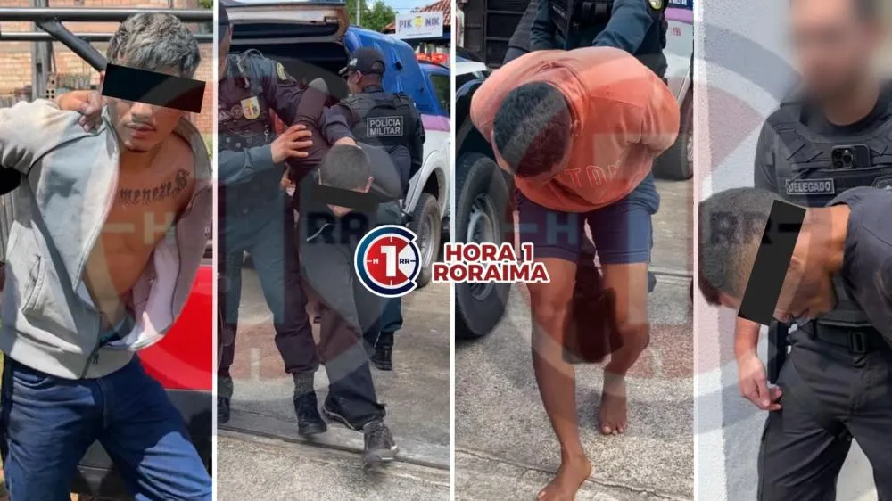 Ação da 5ª CIPM e PC/Bonfim prende quadrilha e recupera armas usadas em crime violento em Mucajaí