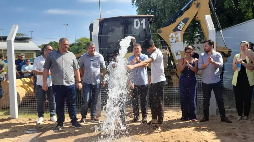 Caer inaugura novo poço artesiano no bairro Treze de Setembro e reforça abastecimento em Boa Vista