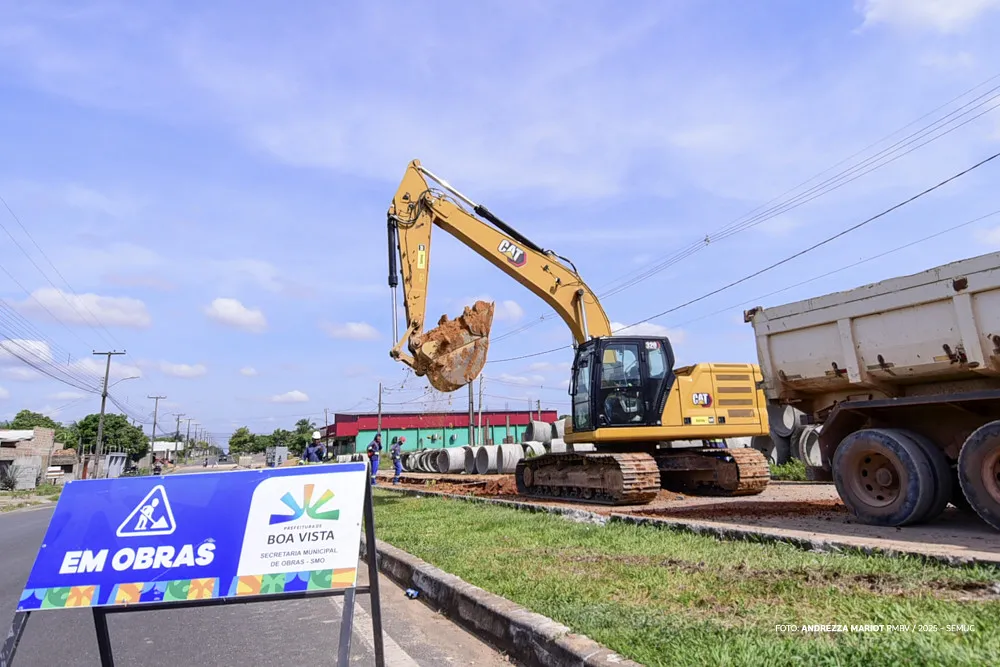 Prefeitura de Boa Vista leva novo pacote de obras ao bairro Dr. Airton Rocha