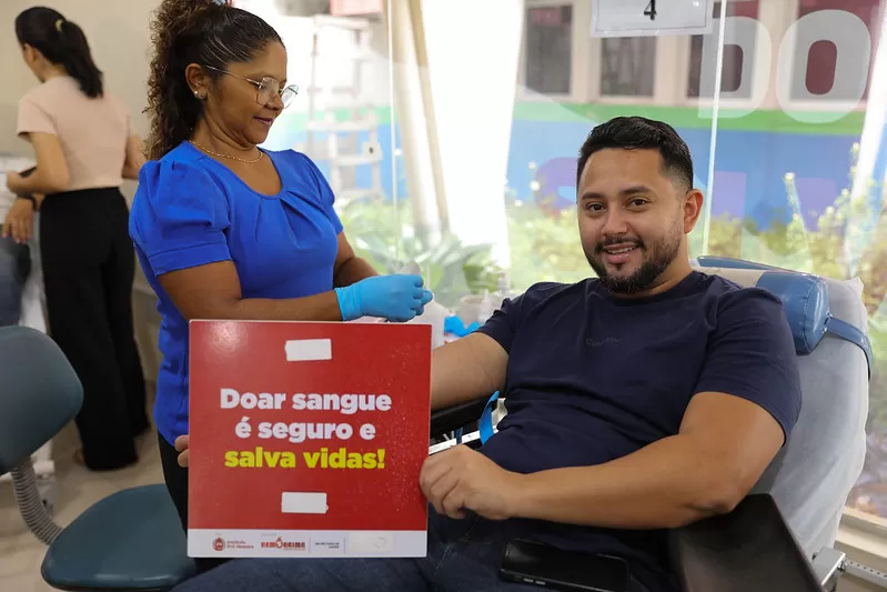 ALE-RR mobiliza servidores para campanha de doação de sangue no Hemoraima