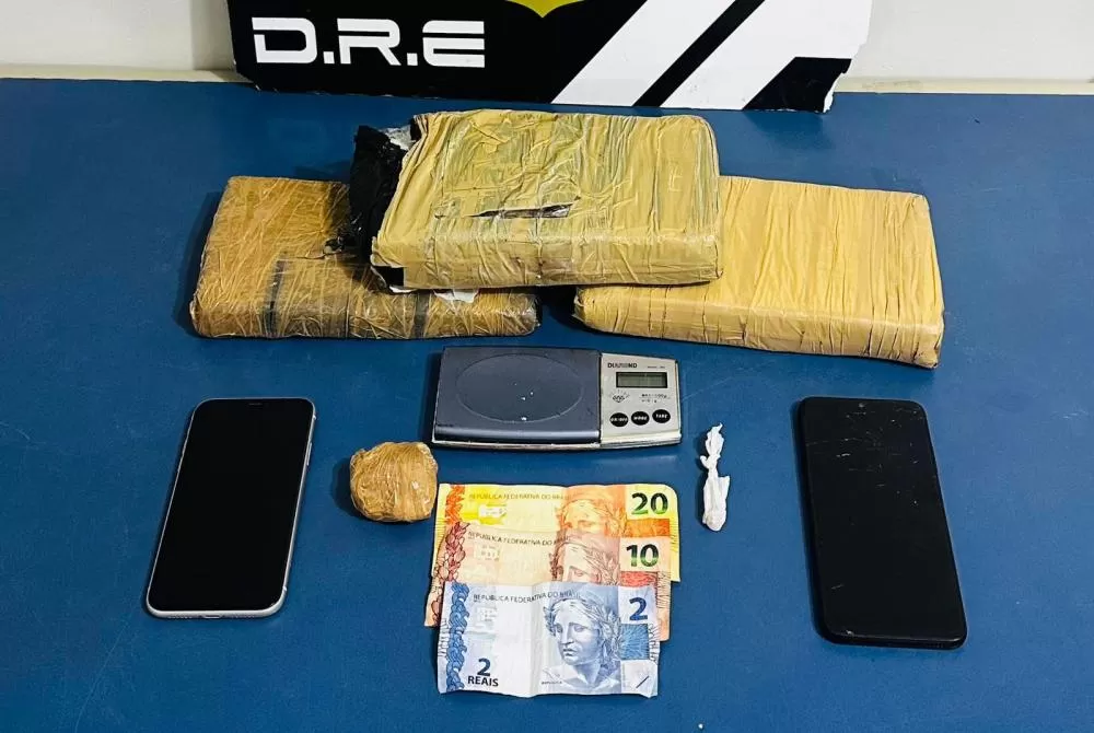 Polícia Civil de Roraima desarticula ponto de tráfico e prende três suspeitos ligados ao crime transnacional