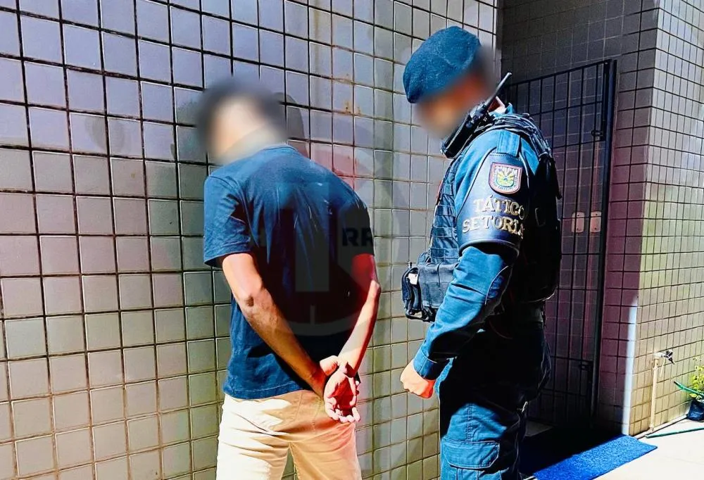Tático Setorial da PM Prende Homem com Mandado de Prisão no Raiar do Sol