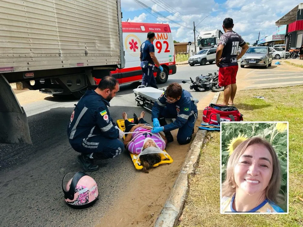 Mulher de 52 anos morre após ser atingida por roda de carreta no bairro Centenário