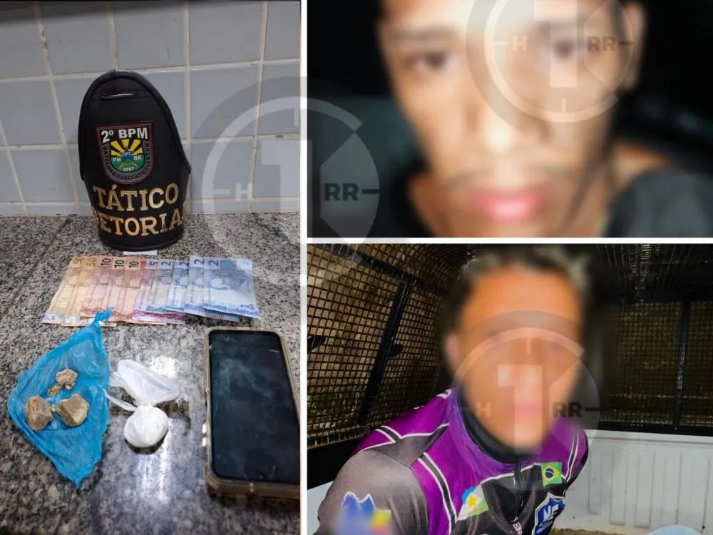 Dois em Regime Domiciliar são Presos por Tráfico em Ação do Tático Setorial
