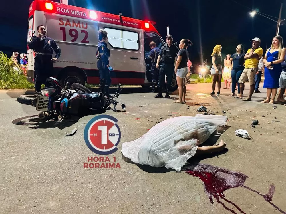 Motoboy perde a vida em acidente após colisão com carro em avenida de RR