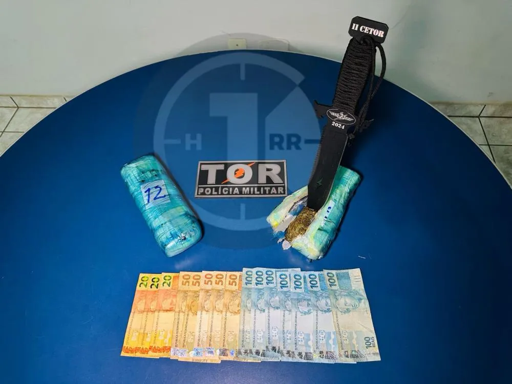 Jovem com Passagem Policial é Preso com 1 kg de Skank Após Perseguição no Tronco Oeste