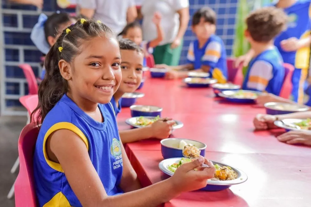 Novo cardápio da merenda escolar amplia qualidade nutricional para alunos de Boa Vista