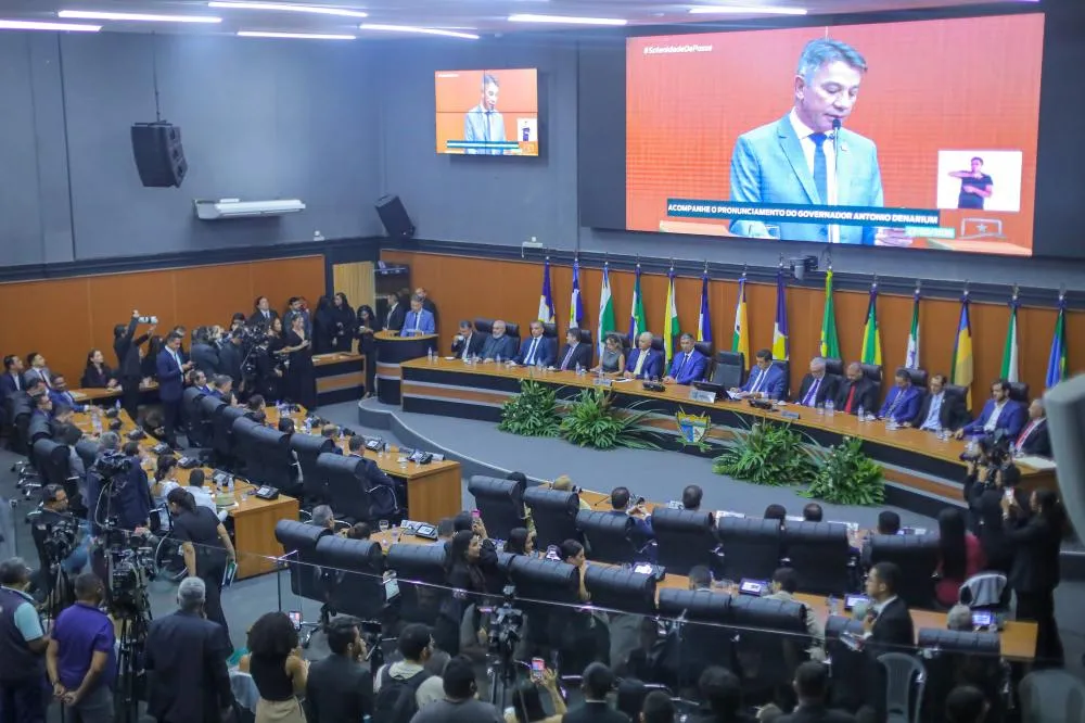 ALERR oficializa posse de Edilson Damião no Governo de Roraima após renúncia de Denarium