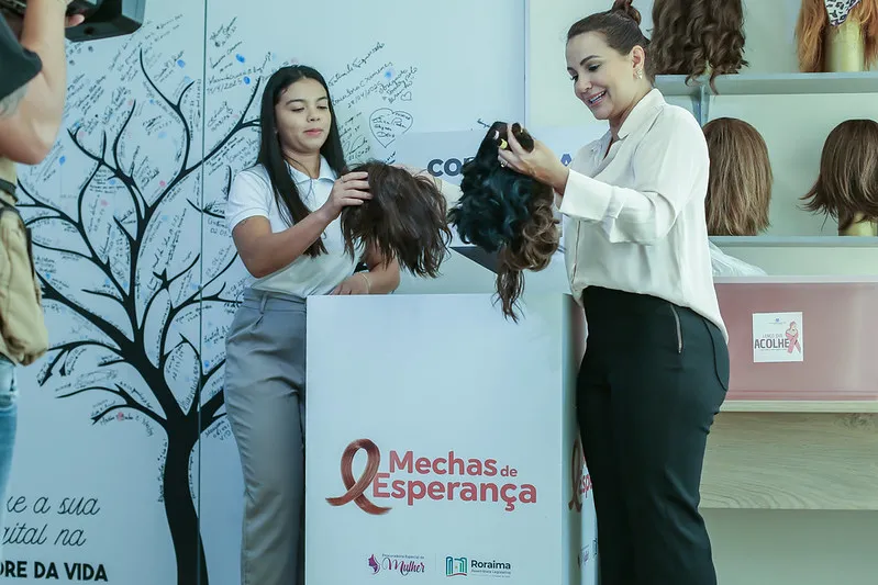 Projeto da ALERR entrega perucas e fortalece autoestima de pacientes oncológicas