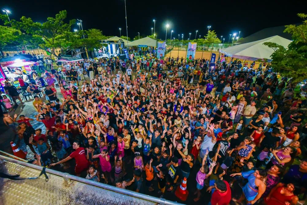 Evento do Governo de Roraima reúne famílias para lazer e diversão no Cidade Satélite