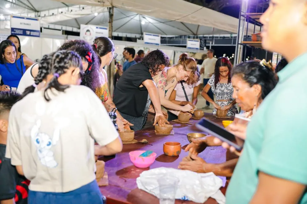 Espaço valoriza saberes tradicionais e cultura indígena no Viva Roraima