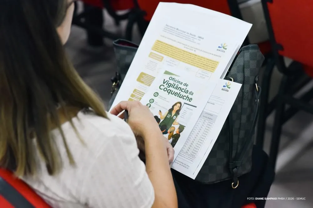 Prefeitura promove capacitação em vigilância da coqueluche para a Atenção Primária