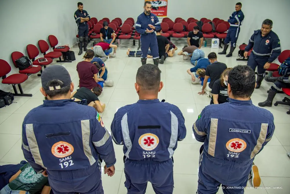 SAMU-BV inicia primeira capacitação externa do ano para estudantes de Medicina da UFRR