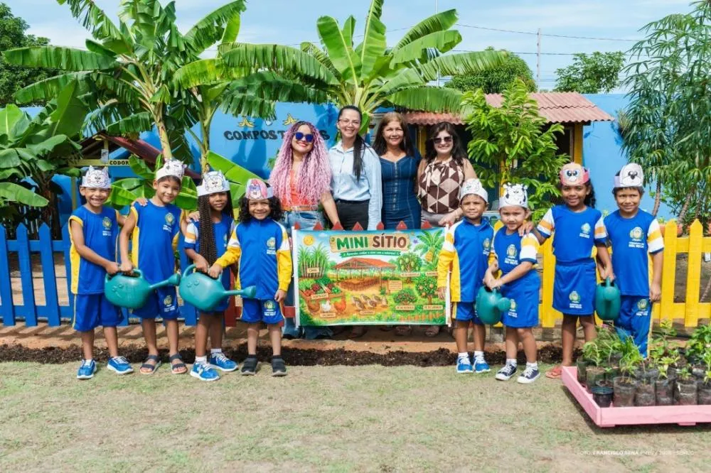Alunos de Boa Vista aprendem sobre natureza e sustentabilidade