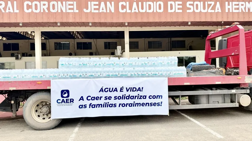 Governo de Roraima destina 7 mil litros de água potável às famílias afetadas pelas chuvas