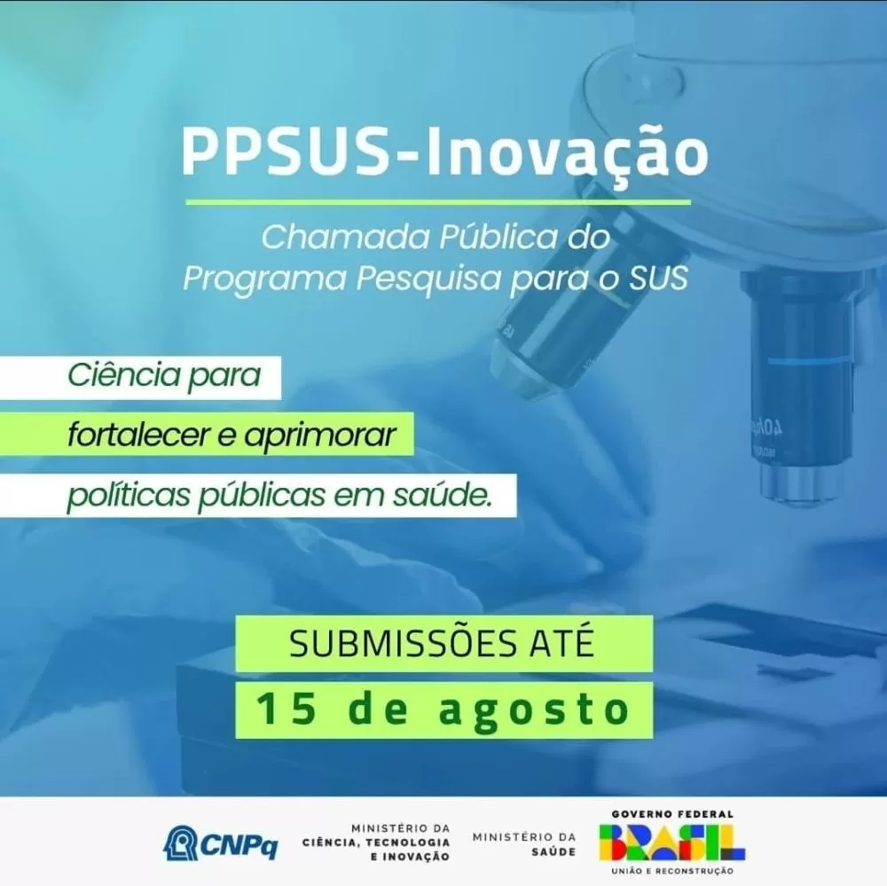 Faperr apoia chamada do PPSUS para fomentar inovações em saúde