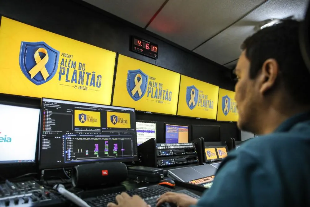 Podcast da TV ALERR debate saúde mental entre profissionais das forças de segurança