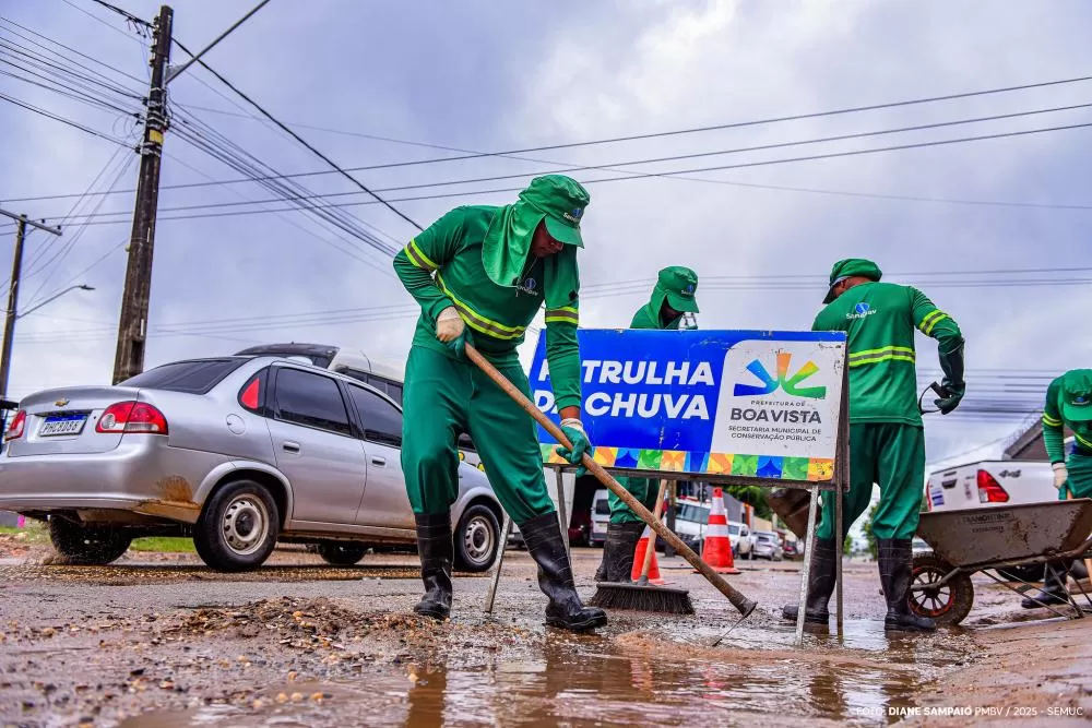 Boa Vista registra volume de chuvas acima da média em julho