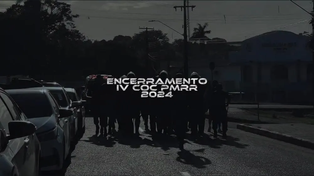 Encerramento do IV Curso de Operações de Choque da Polícia Militar de Roraima.
